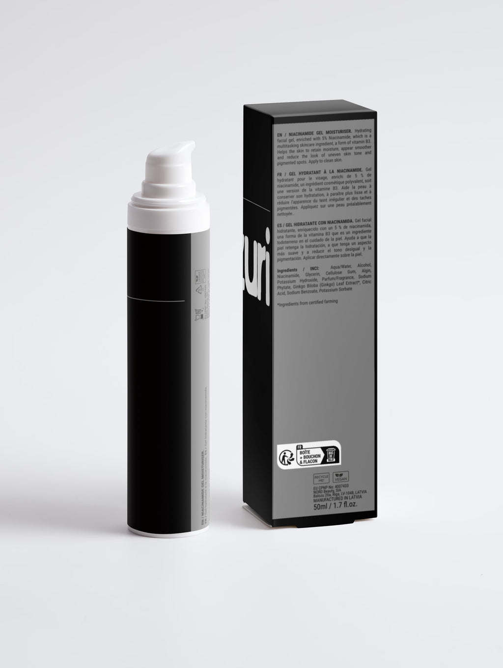 Mzuri Man Niacinamide Gel Moisturiser